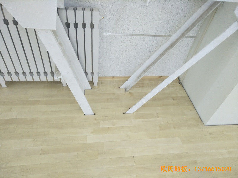 北京鐵路局供電段運動館運動地板安裝案例3
